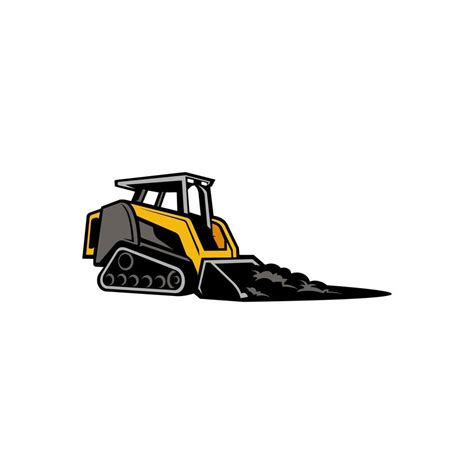 skid steer illustration|skid steer graphics.